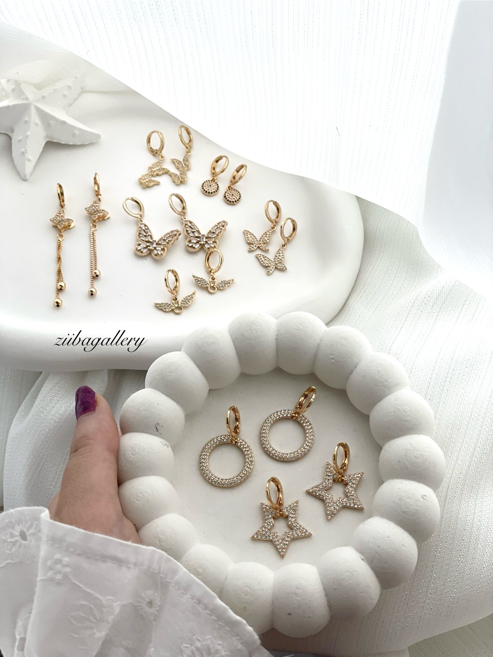 گوشواره جواهری