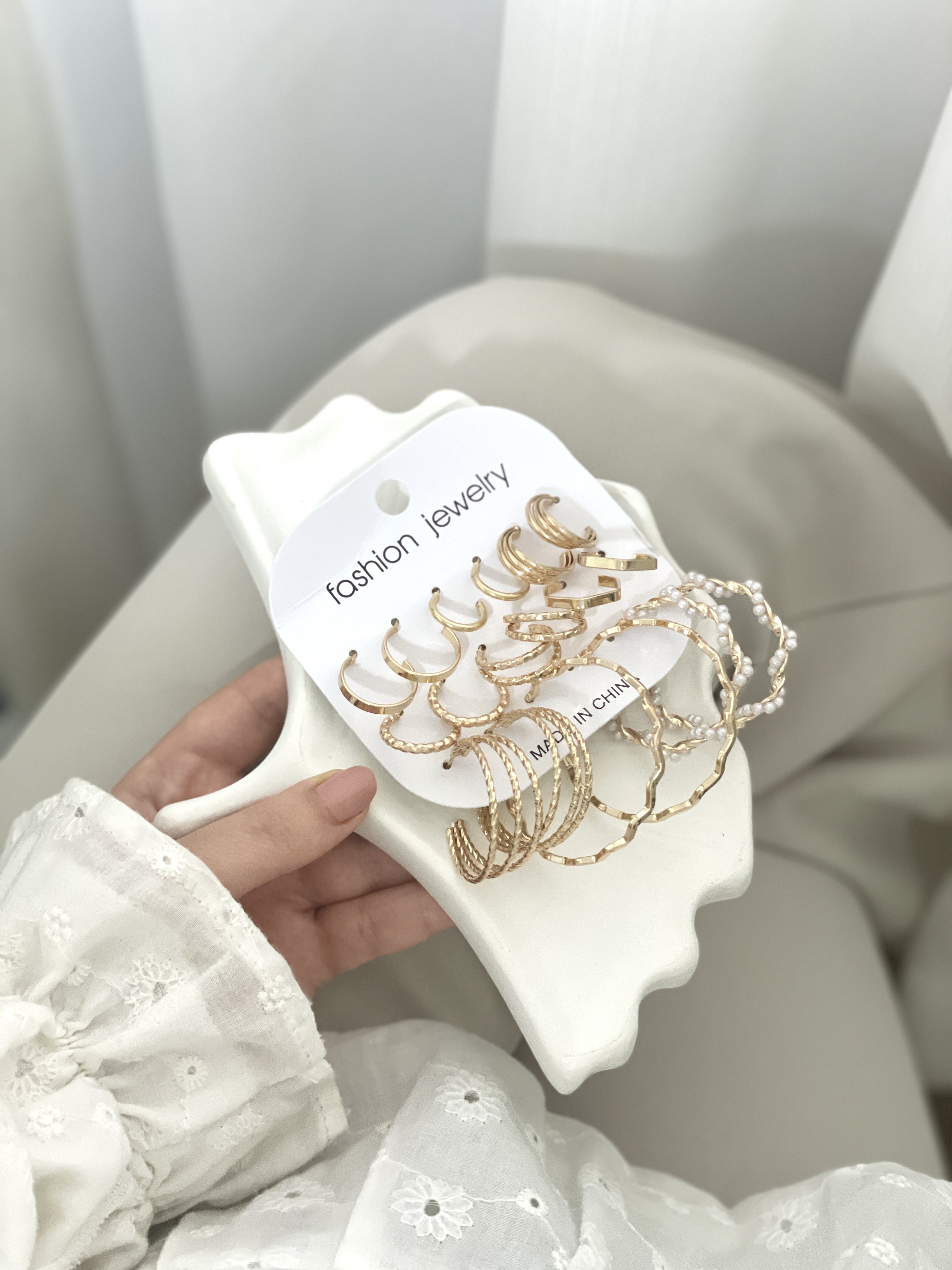 پک گوشواره مرواریدی